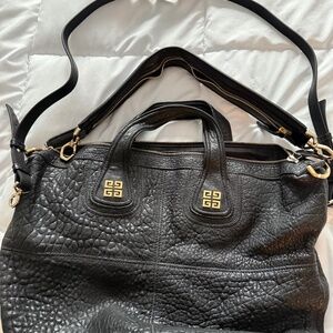 leather tote